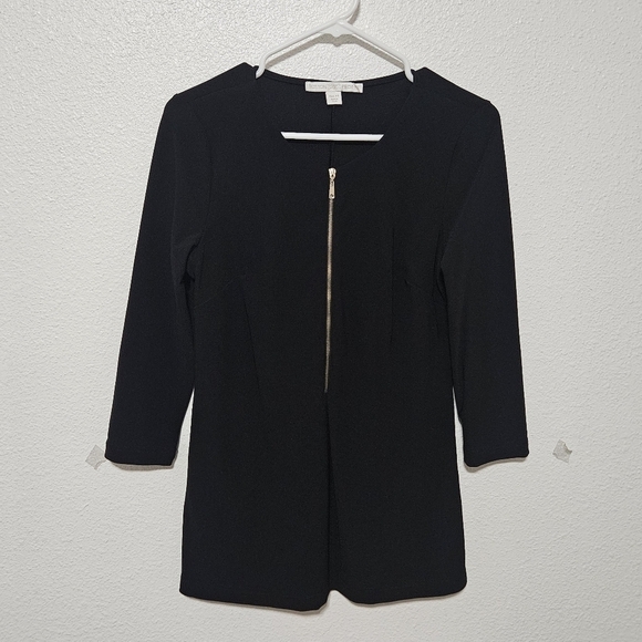 Boston Proper top with gold zipper size xs - Picture 1 of 14